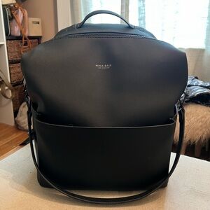 Mina Baie All Black FULL sized Stevie Backpack